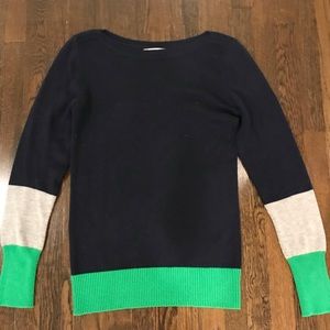 Color block sweater from the Gap